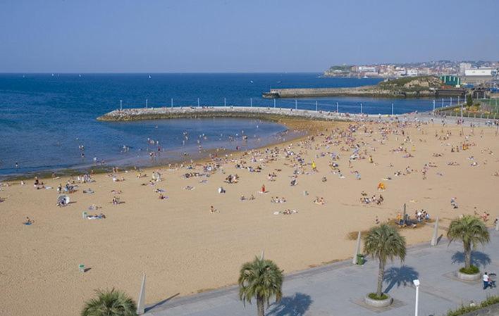 El Encanto De La Fueya Con Parking Gratuito Apartment Gijon Exterior photo